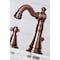 Fauceture FSC197ALAC English Classic Widespread Bathroom Faucet, Antique Copper FSC197ALAC - alternate 3